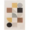 Tapis 120x170cm GAME coloris jaune