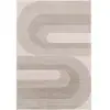 Tapis 200x290 cm LOMOCO ARCHE coloris beige