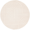 Tapis rond 120 cm COCON