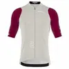 Maillot Bioracer Icon 2025 manches courtes gris clair bordeaux - XXL