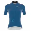 Maillot Bioracer Epic 2025 manches courtes bleu pétrole femme - XL