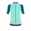 Maillot Bioracer Icon 2025 manches courtes bleu menthe femme - S