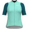 Maillot Bioracer Icon 2025 manches courtes bleu menthe femme - M
