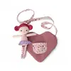 Poupée sur sac ROSE Lilliputiens