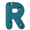 Lettre de l'alphabet décorative r - lilliputiens