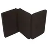 Nattou Matelas bébé pour lit pliant 3 parties 60x120 noir
