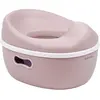 VIDAXL Pot d'apprentissage évolutif Potty 3 en 1 Vieux Rose