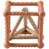 Set Cube/triangle silicone MULTICOLORE Nattou