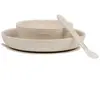 Coffret repas 3 pièces silicone VERT Nattou