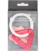 Nattou Anneau de Dentition Réfrigérant en Silicone Rose | 1 pièce