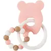 NATTOU Teether Lapidou jouet de dentition Pink 4 m+ 1 pcs