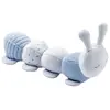 NATTOU Doudou chenille dactivites - En polyester - Bleu