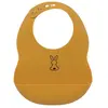 NATTOU Bavoir Lapidou - 100% silicone - Ocre