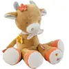 Peluche vache Mila, Zoé et Lana BEIGE Nattou