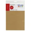 Artemio Feuilles autocollantes - Kraft - A4 - 10 feuilles - 80 grammes - Naturel