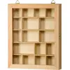 Vitrine - ARTEMIO - 23 x 28 cm - Bois - Décorative - Mixte