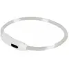 Collier pour chien lumineux Duvoplus Blanc 45x2,5x1 cm 15410