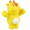 Jouet pour chien vache à main levée Duvoplus Jaune 11x5,5x12 cm 15396