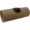 LAROY DUVO Laguna Tunnel pour chats en zostere rond - 80 x 30 x 30 cm