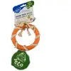 Jouet pour chien Duvoplus bague en caoutchouc avec conton Bambou/Riz O...
