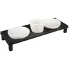 Gamelle pour chien Duvoplus UP Buffet Rectangular Blanc 41x14,5x12 cm 13367