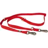 duvoplus, Laisse Duo Confortable et Contemporain Gamme EXPLOR North, Taille 200cm/25mm Rouge, Idéal pour des promenades et expéditions aventureuses, Résistants aux Intempéries