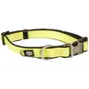 duvoplus, Collier Confortable et Contemporain GA mme EXPLOR North, Taille 20-35 cm/15 mm Jaune néon, pour Chien, Idéal pour des promenades et expéditions aventureuses
