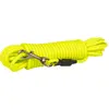 duvoplus, Laisse Tracking Ronde Waterproof, Gamme EXPLOR South, Doublure Douce en néoprène, Taille 15m/8mm Jaune néon, Idéal pour des promenades et expéditions aventureuses