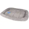 Panier pour chien pliable Duvoplus Sheepskin Gris 92x58 cm 712/036
