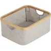 Quax - Panier en coton & bambou Naturel taille unique