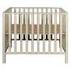 quax Parc bébé hêtre massif beige Manilla 78x97 cm