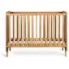 Quax Lit bébé à barreaux Loft Honey Ash (120 x 60 cm)