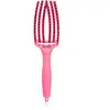 Olivia Garden Fingerbrush L´amour brosse plate pour cheveux Hot Pink 1 pcs