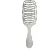 Brosse Essential Care Flex pour cheveux medium Ice Grey Olivia Garden