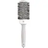 Brosse brushing Expert Blowout Shine nylon blanc & gris 45mm Olivia Garden