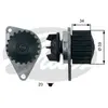 Kit de distribution + pompe à eau GATES KP15127XS - Réf. 1386452