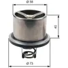 GATES Thermostat d'eau pour CHRYSLER: VIPER & BMW: Z8, M5 (Ref: TH07882)