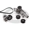 Pompe à eau+Jeu de courroie trapézoïdale à nervures Micro-V® Kit KP26PK2260-2 Gates KP26PK22602