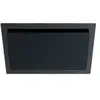 Hotte décorative - NOVY - 78381 - Recyclage - Verre noir - 756 m3/h
