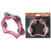 Stagg Mini Tambourin 4 Cymbalettes Plastique Rose
