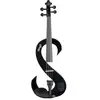 Violon électrique - Stagg - EVN 4/4 BK - Bois massif - Finition noire métallisée - Silencieux