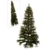 J-Line Sapin De Noel + Led Demi Mural Plastique Vert TU