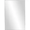 Miroir rectangulaire en métal avec cadre noir 80x118cm Palace - Pomax