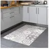 AMBIANCE-STICKER Tapis vinyle carrelages nuances de gris Roméo - 60 x 100 cm