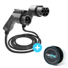 CARPLUG Câble de recharge Noir - Type 2 - Type 1 - 5m - 7,4kW (1 phase...