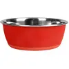 Gamelle pour la nourriture et d'eau pour chien rond Flamingo Tobias TU