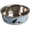 Flamingo Gamelle Bella en INOX pour Chien, Rouge Foncé, 300 ML, 12 cm