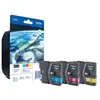 MM Brother LC985 Rainbow Pack - Pack de 3 - jaune, cyan, magenta - original - blister - cartouche d'encre - pour Brother DCP-J125, DCP-J140, DCP-J315, DCP-J515, MFC-J220, MFC-J265, MFC-J410, MFC-J415