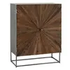 Armoire 2 portes en bois et métal - SHINE