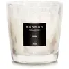Baobab Collection Pearls White bougie parfumée 8 cm